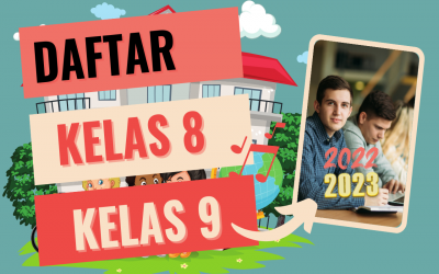 Pembagian Kelas 8 dan 9 Tahun Pelajaran 2022/2023