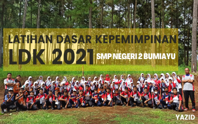 Kegiatan LDK OSIS SMP Negeri 2 Bumiayu Masa Bakti Tahun 2021/2022