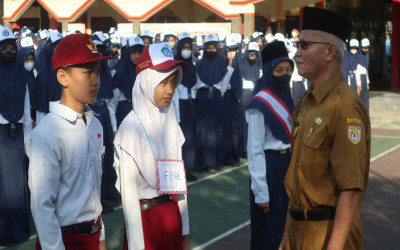 Upacara Pembukaan Masa Pengenalan Lingkungan Sekolah (MPLS) Tahun Pelajaran 2022/2023