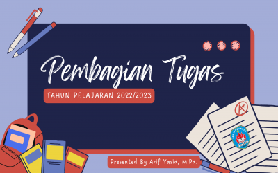 Rapat Pembagian Tugas Guru Tahun Pelajaran 2022/2023