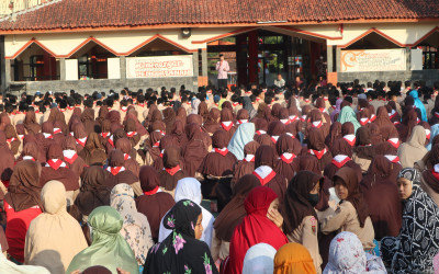 Alhamdulillah, Sholat dhuha bersama diSpenda sudah dilaksanakan kembali